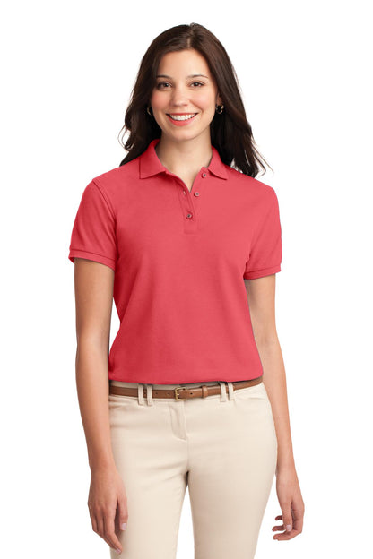 Polo Port Authority Silk Touch™ para mujer (L500)