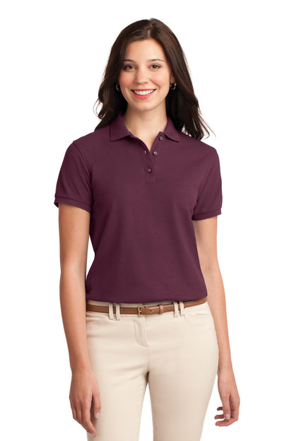 Polo Port Authority Silk Touch™ para mujer (L500)