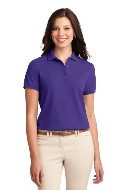 Polo Port Authority Silk Touch™ para mujer (L500)