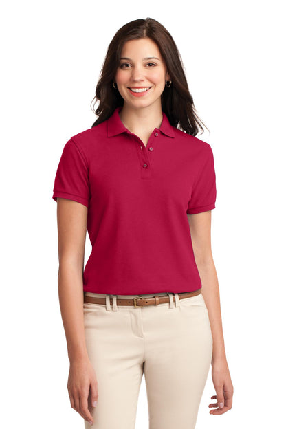 Polo Port Authority Silk Touch™ para mujer (L500)