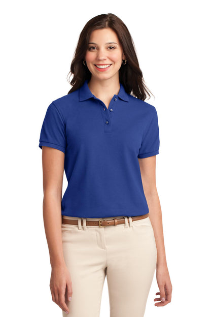 Polo Port Authority Silk Touch™ para mujer (L500)