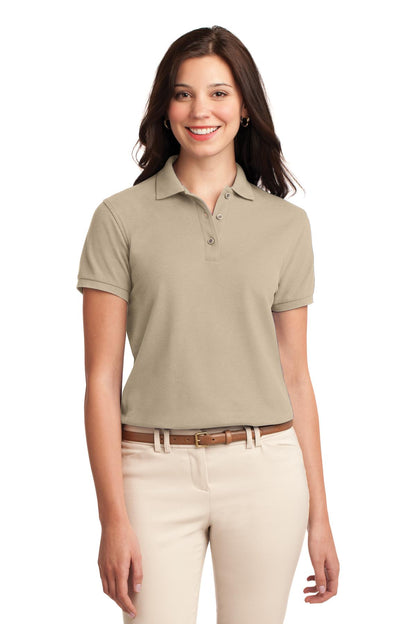 Polo Port Authority Silk Touch™ para mujer (L500)
