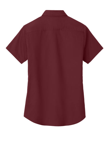 Burgundy/ Light Stone