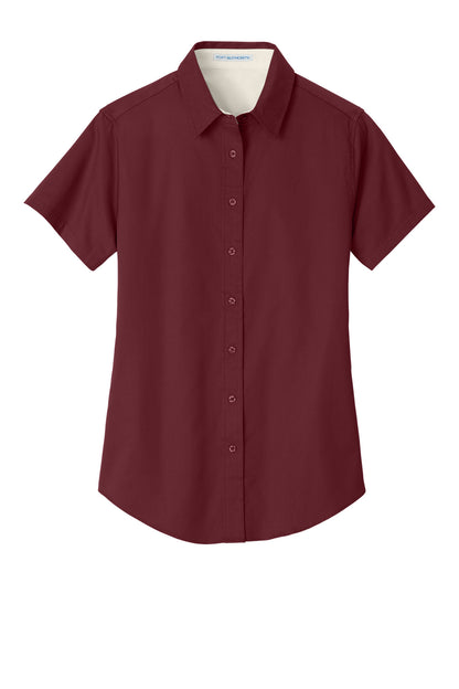 Burgundy/ Light Stone