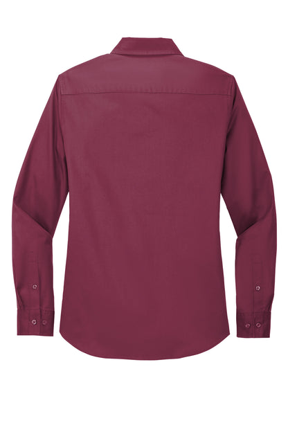 Burgundy/ Light Stone