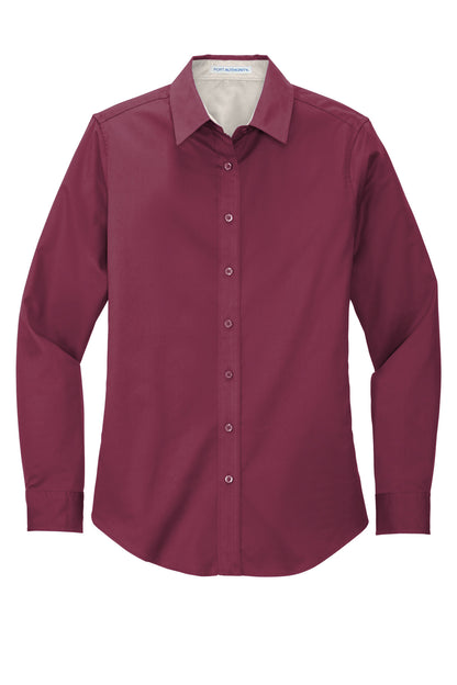 Burgundy/ Light Stone