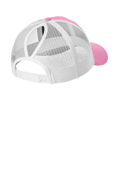 True Pink/ White