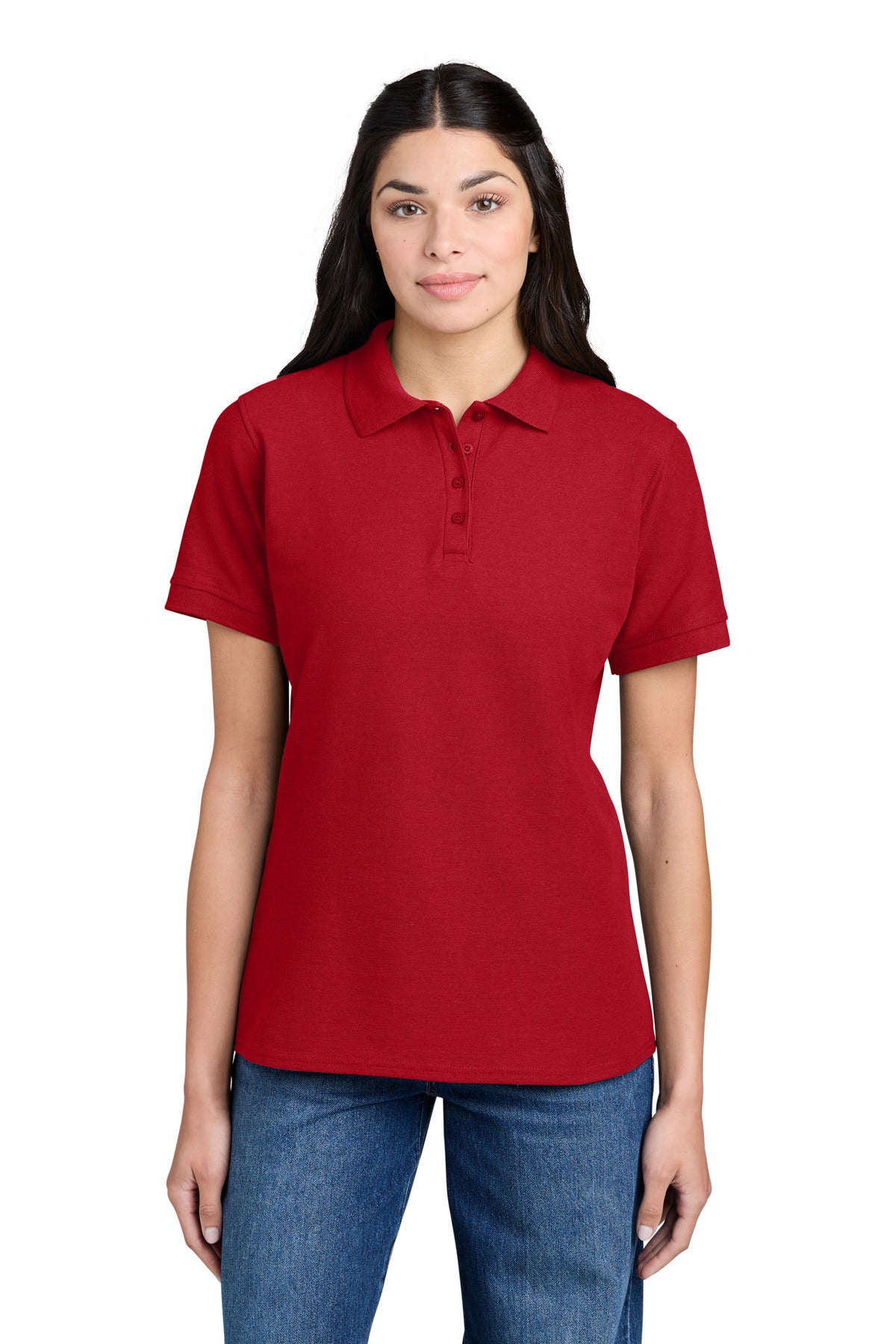 Port & Company Women's Core Blend Pique Polo (LKP155)