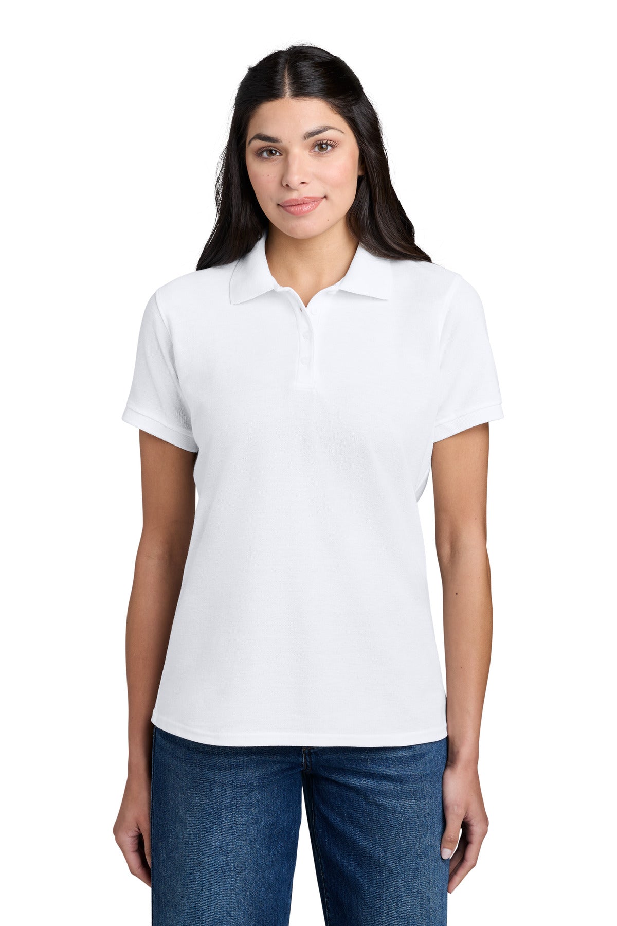Port & Company Women's Core Blend Pique Polo (LKP155)