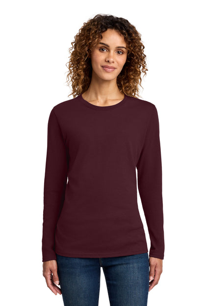Port & Company Women's Long Sleeve Core Cotton Tee (LPC54LS)