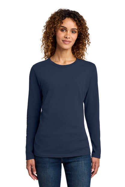 Port & Company Women's Long Sleeve Core Cotton Tee (LPC54LS)