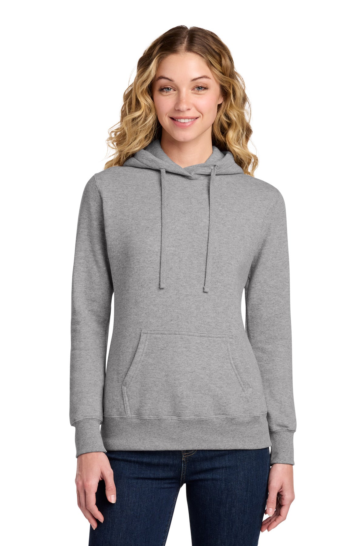 Sudadera con capucha y forro polar Core para mujer de Port & Company (LPC78H)