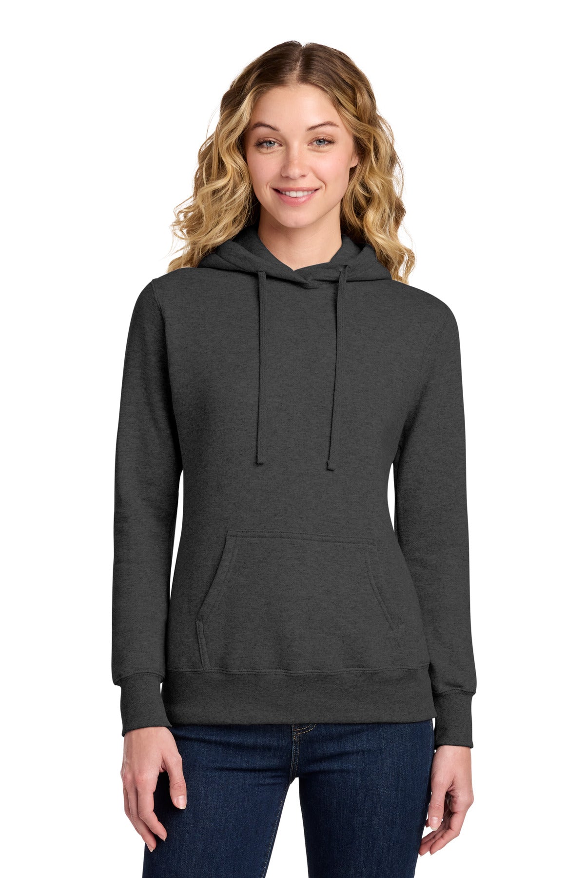 Sudadera con capucha y forro polar Core para mujer de Port & Company (LPC78H)