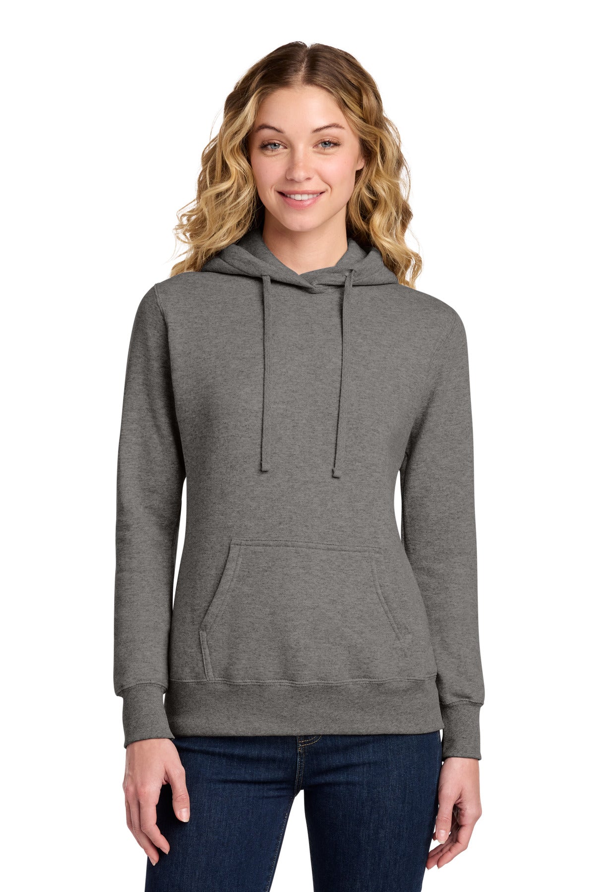 Sudadera con capucha y forro polar Core para mujer de Port & Company (LPC78H)