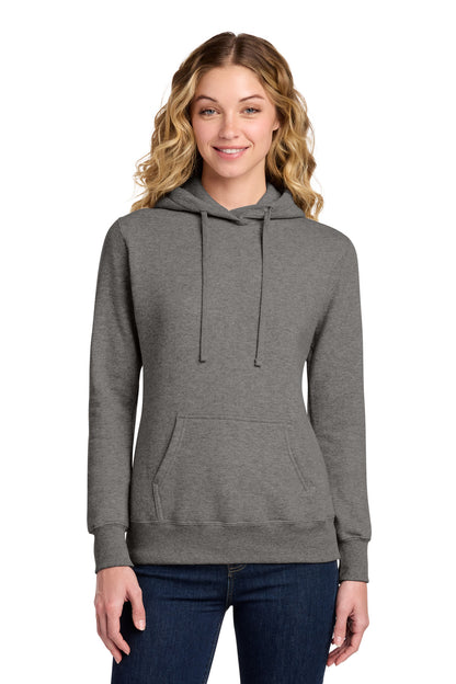 Sudadera con capucha y forro polar Core para mujer de Port & Company (LPC78H)