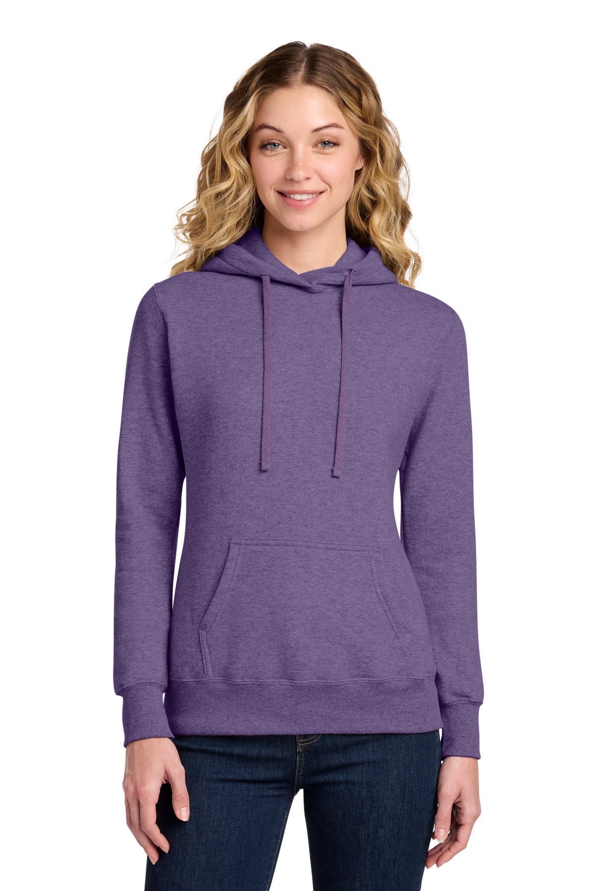 Sudadera con capucha y forro polar Core para mujer de Port & Company (LPC78H)