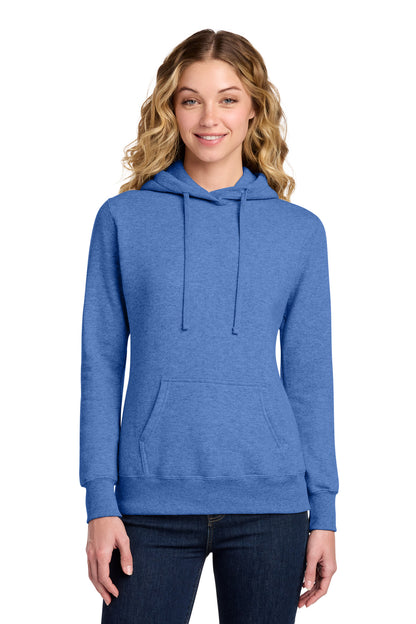 Sudadera con capucha y forro polar Core para mujer de Port & Company (LPC78H)