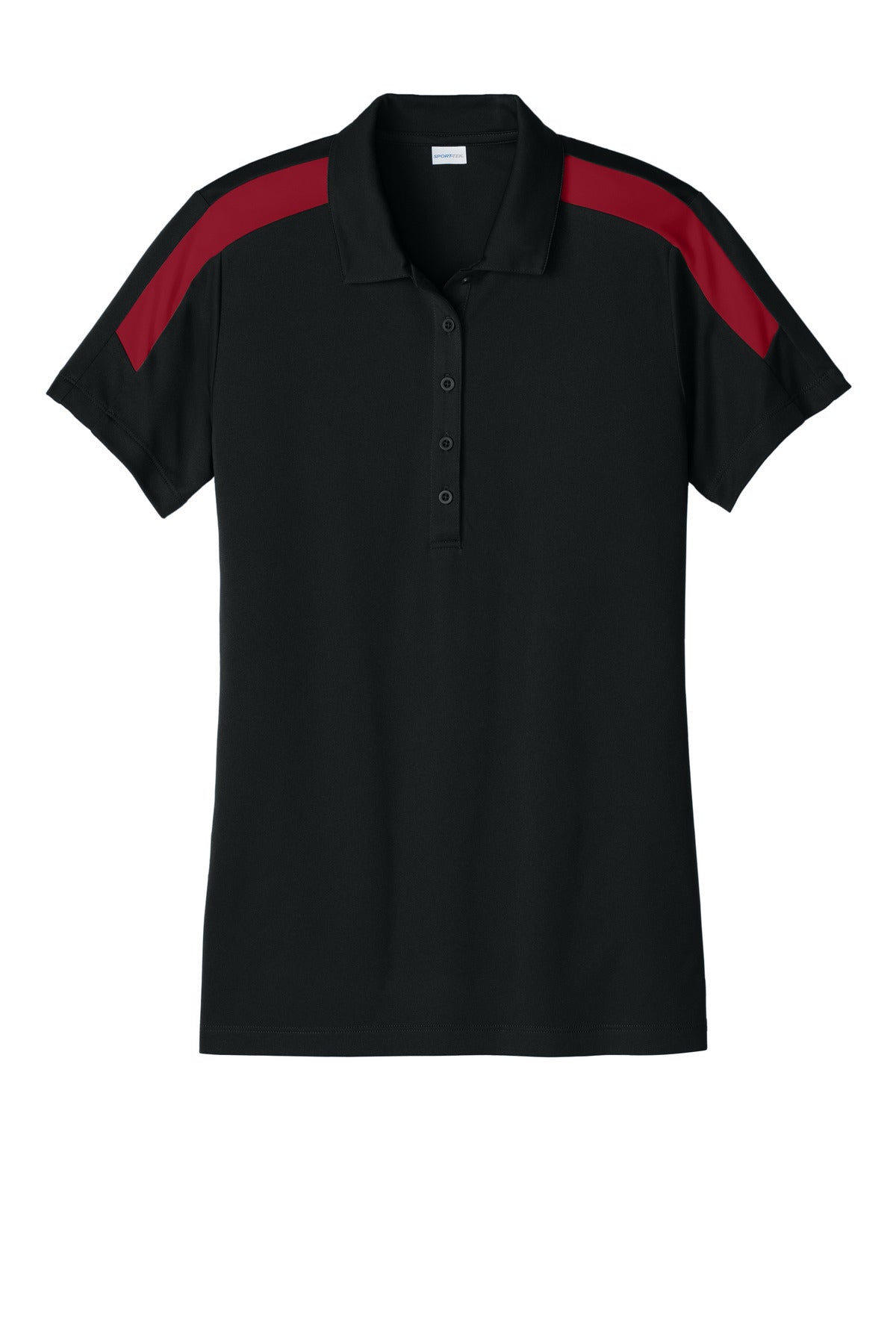 Black/ Deep Red