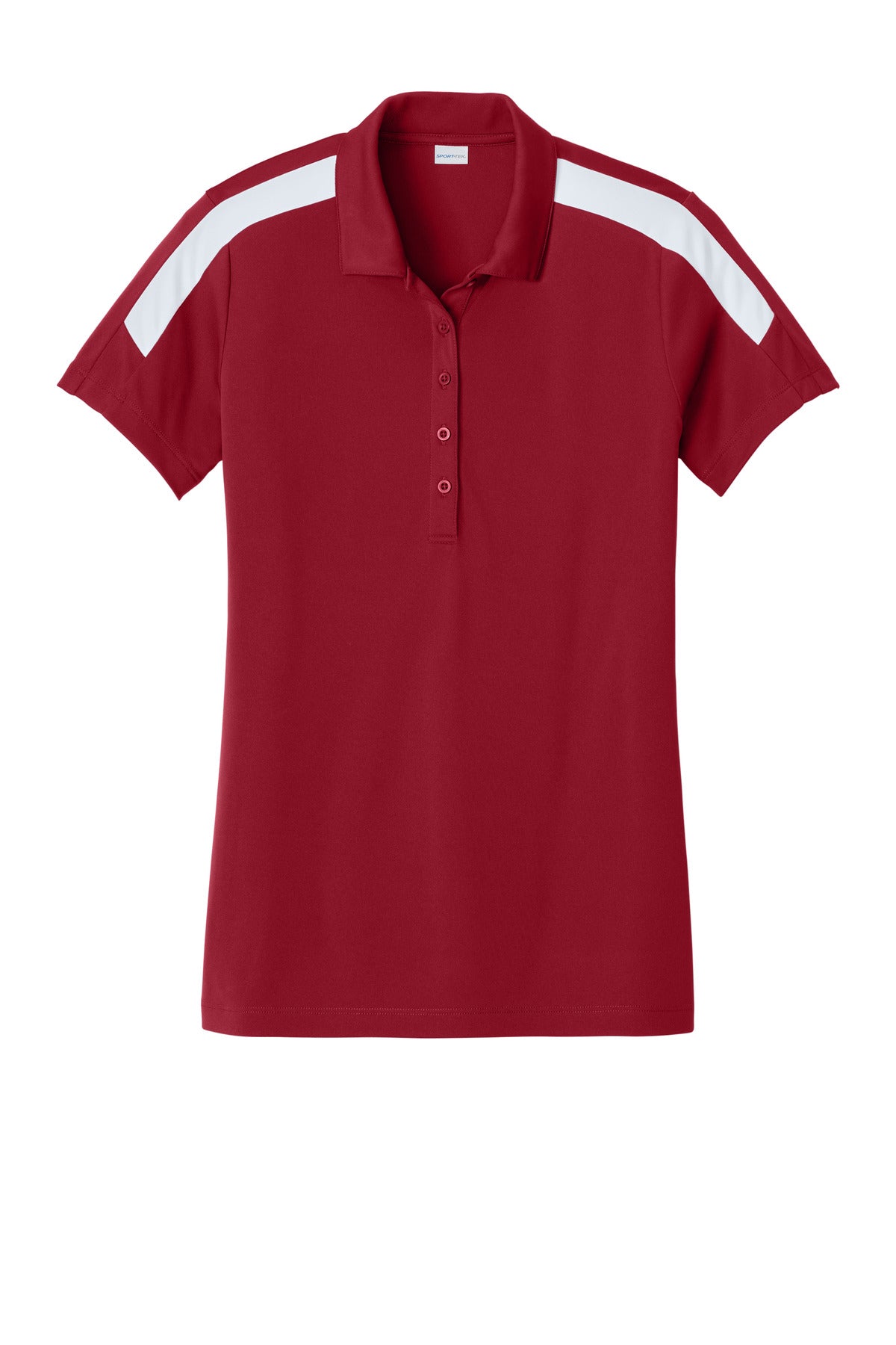 Deep Red/ White