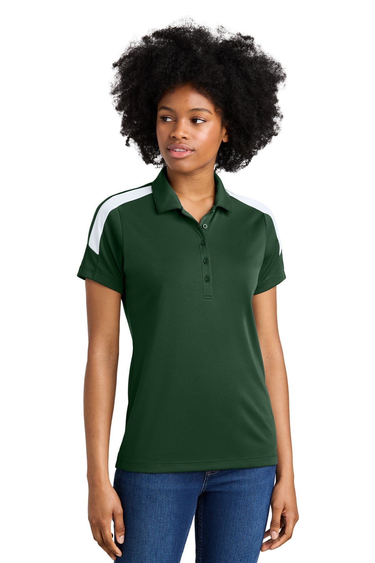 Forest Green/ White