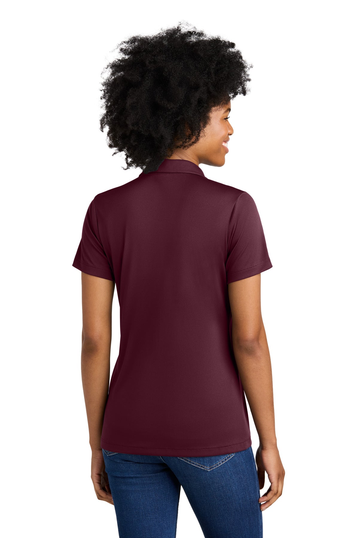 Maroon/ White
