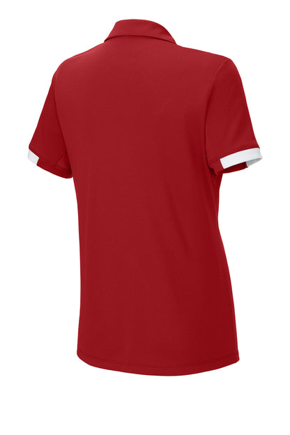 Deep Red/ White
