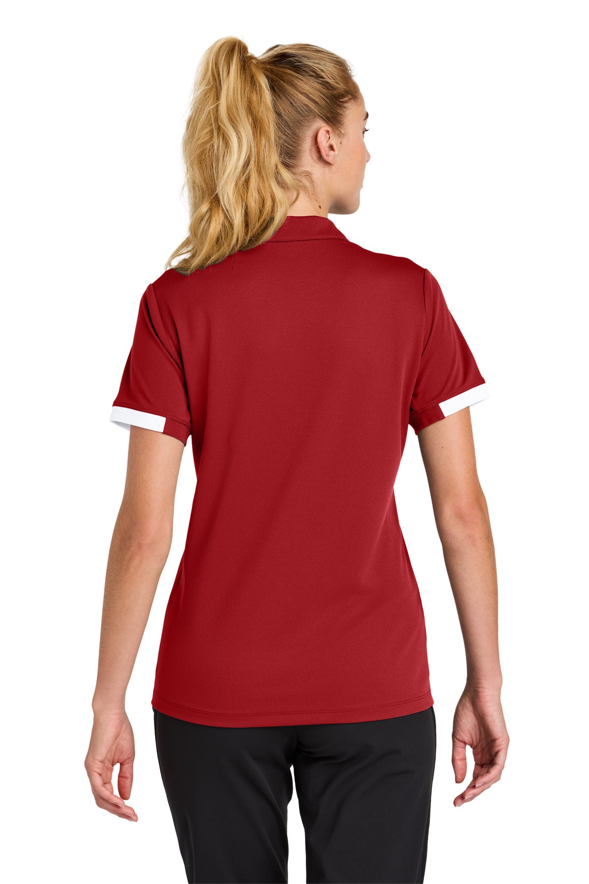Deep Red/ White