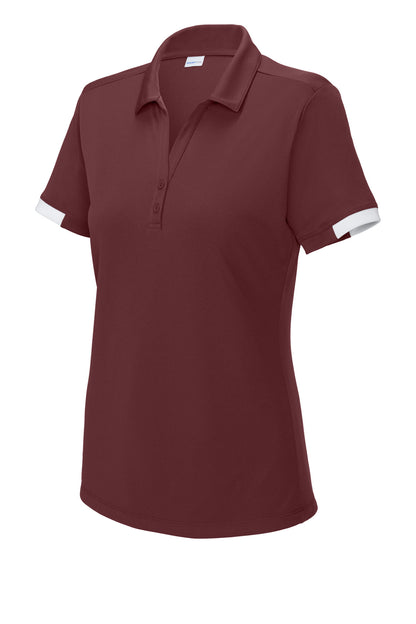 Maroon/ White