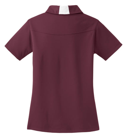 Maroon/ White