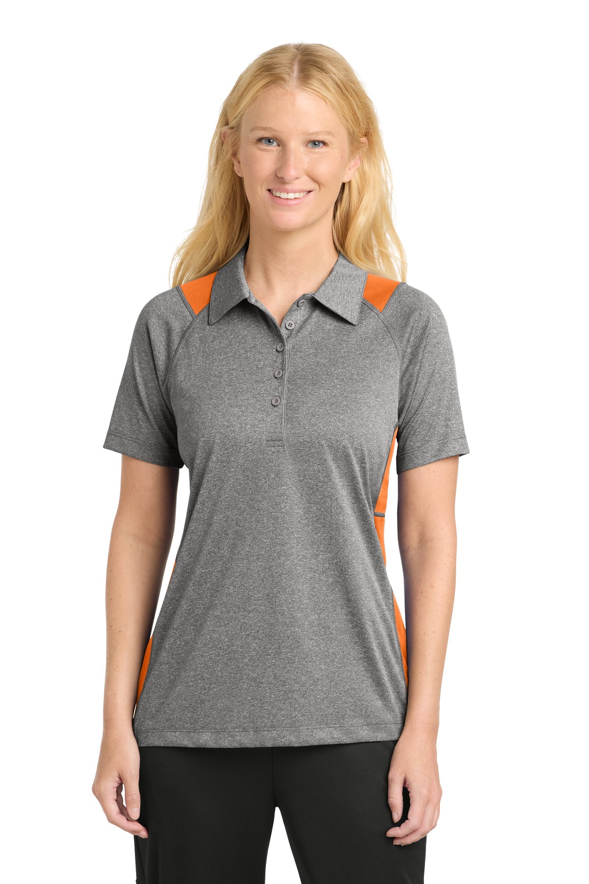 Vintage Heather/ Deep Orange