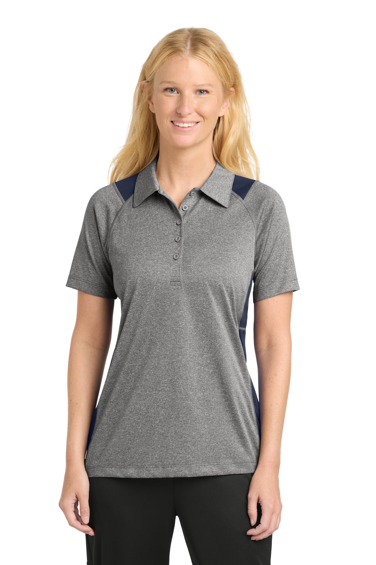 Vintage Heather/ True Navy