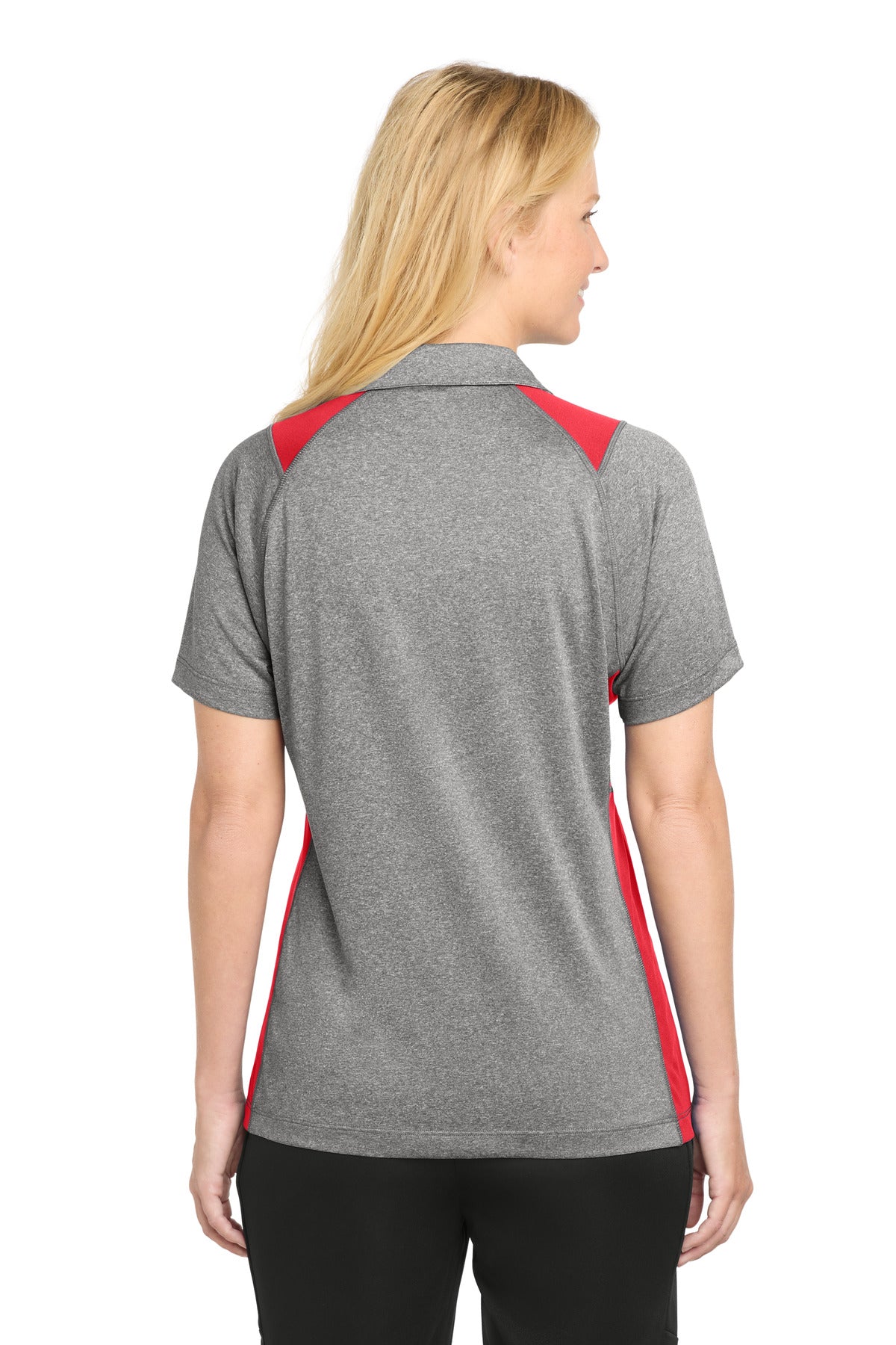 Vintage Heather/ True Red