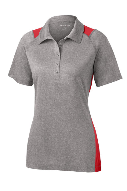 Vintage Heather/ True Red