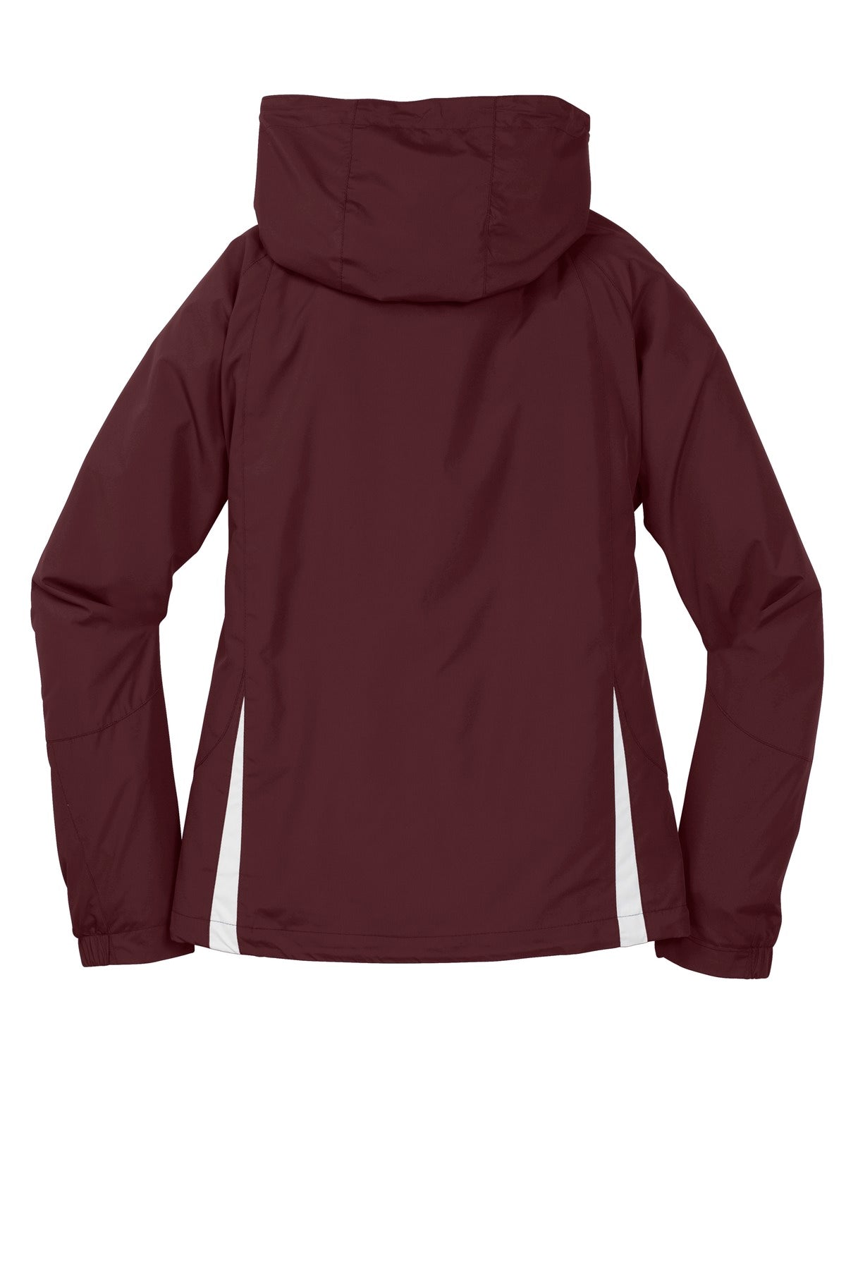Maroon/ White