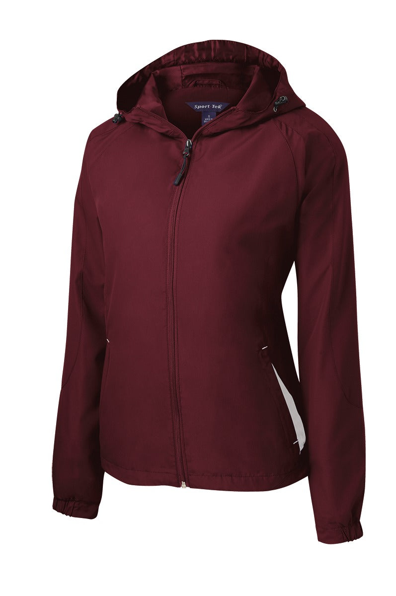 Maroon/ White