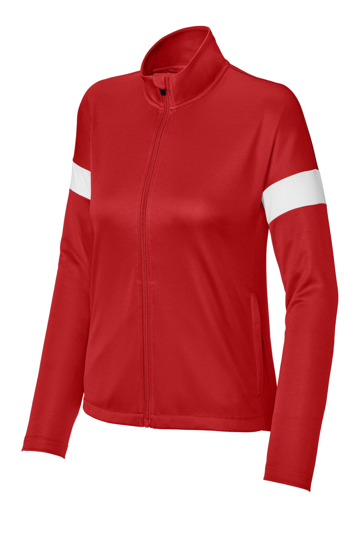 Deep Red/ White
