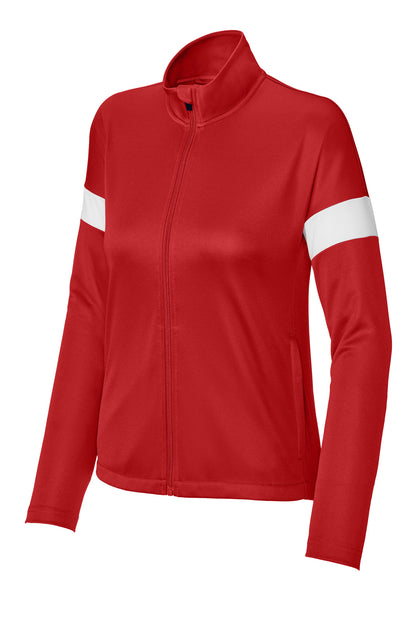 Deep Red/ White