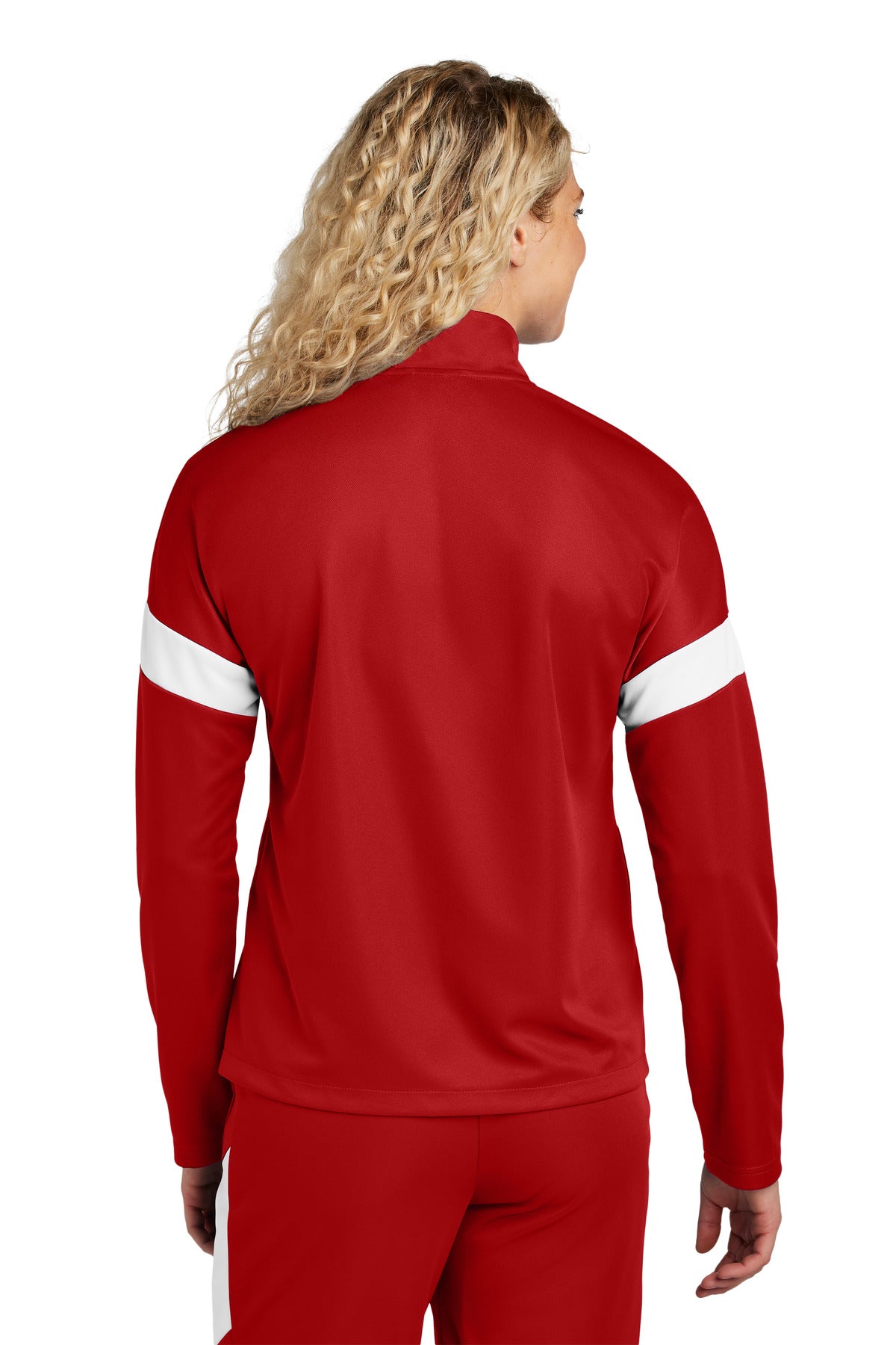 Deep Red/ White