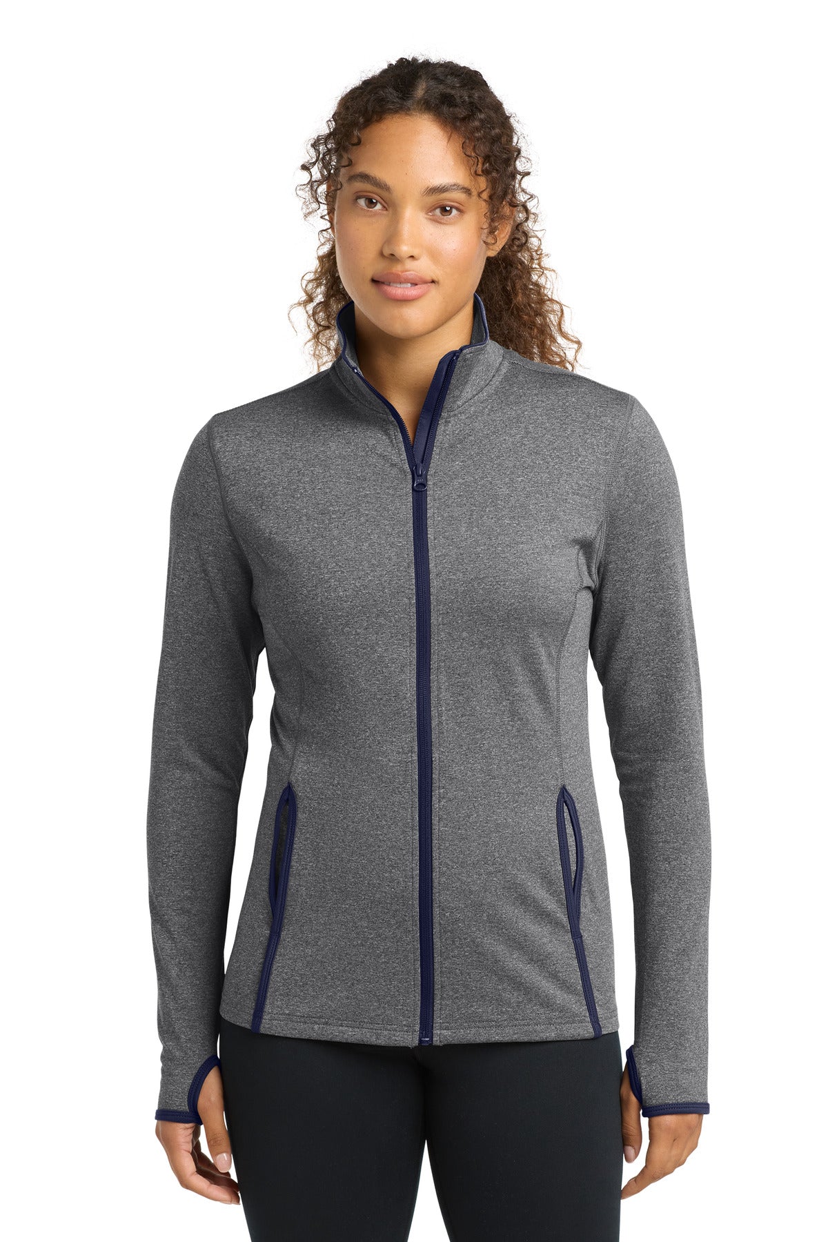 Charcoal Grey Heather/ True Navy