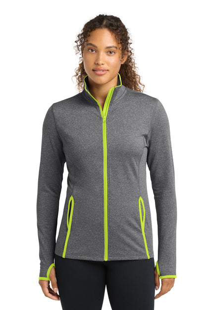 Charcoal Grey Heather/ Charge Green