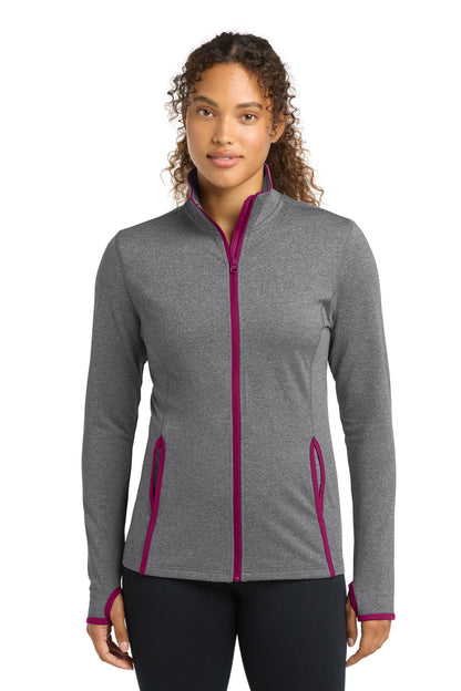 Charcoal Grey Heather/ Pink Rush