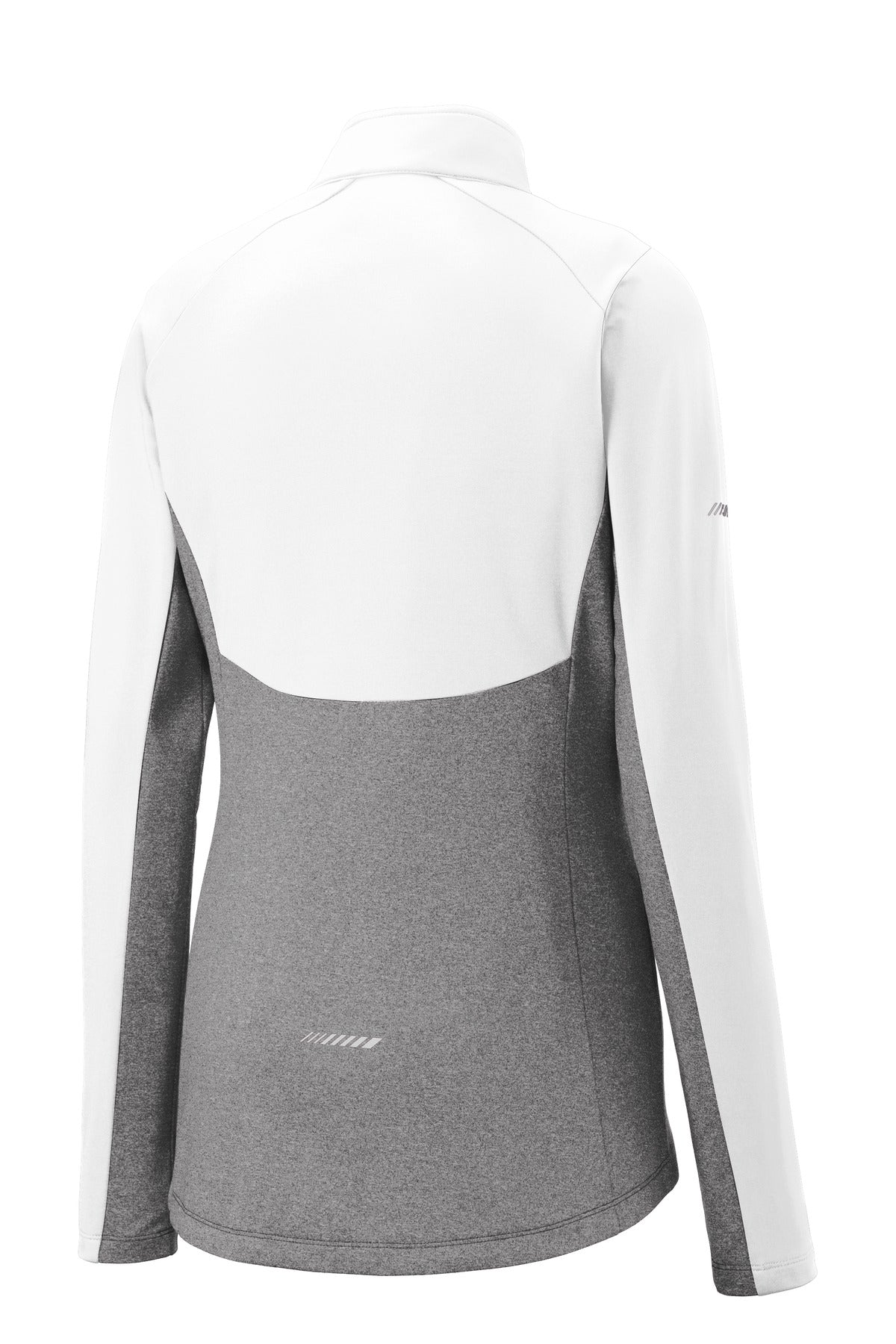 White/ Charcoal Grey Heather