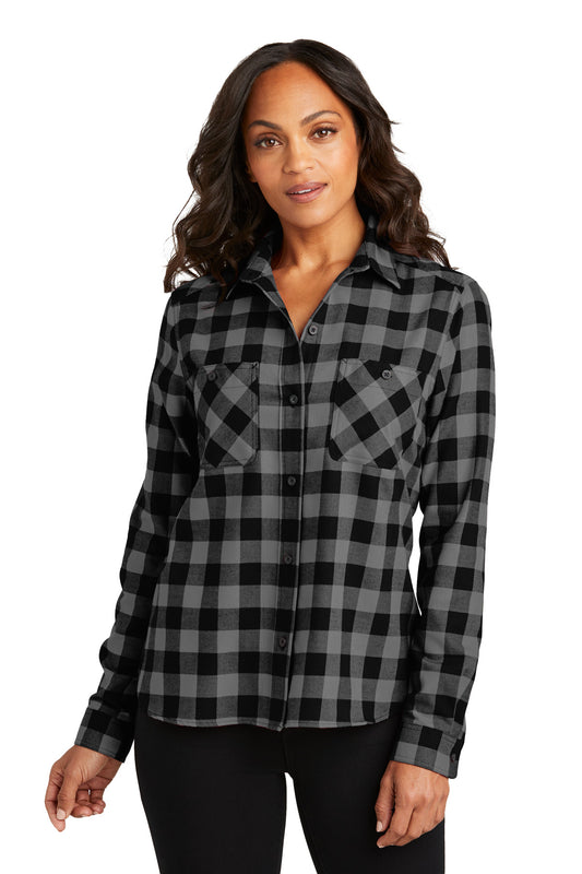 Grey/ Black Buffalo Check