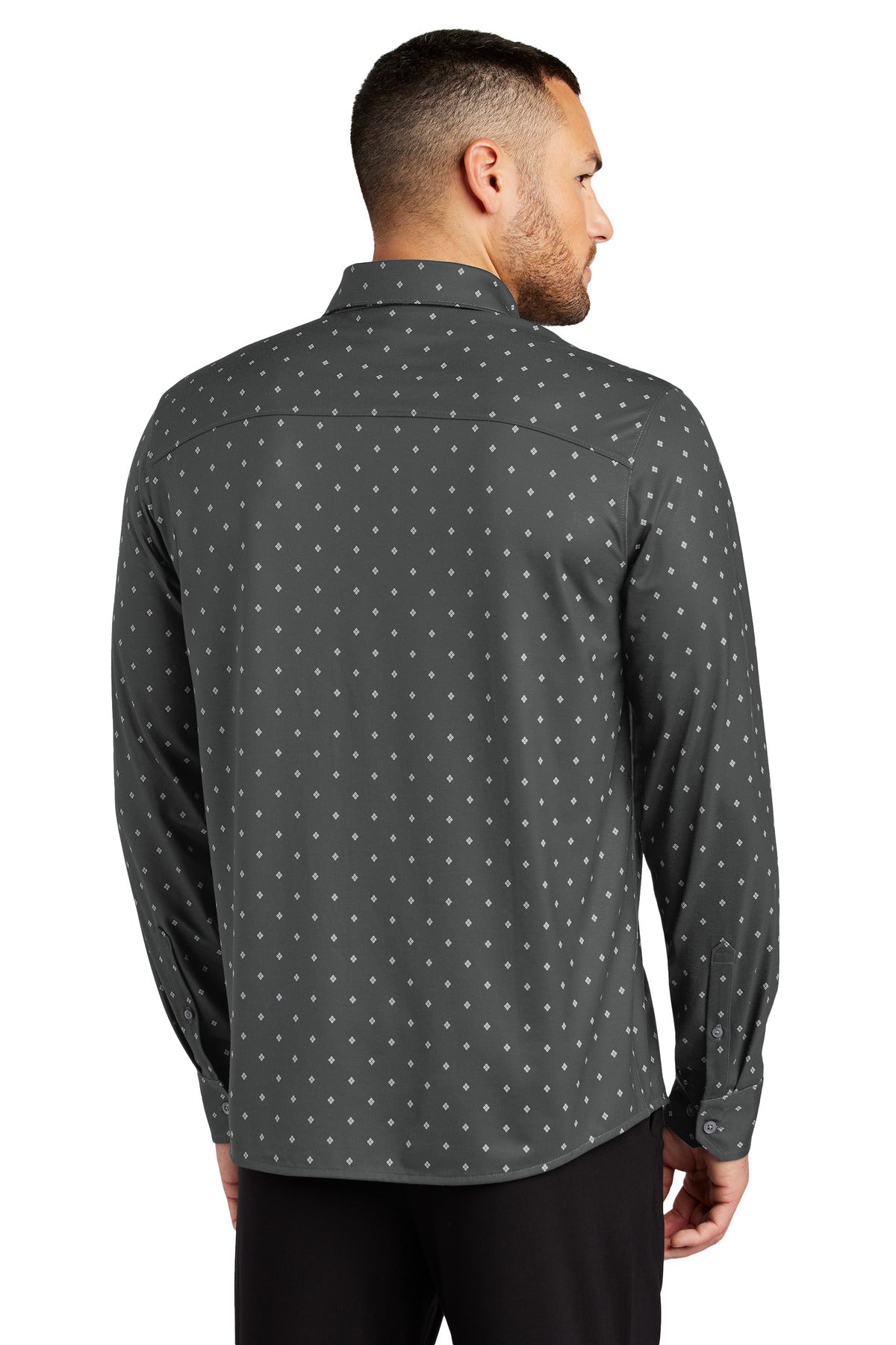 Anchor Grey Geo Diamond