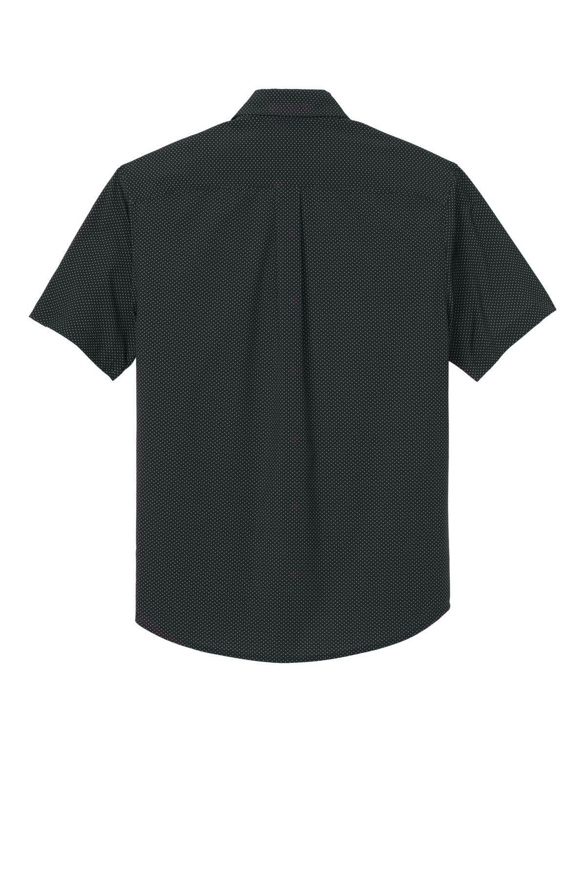 Deep Black Triangle Print