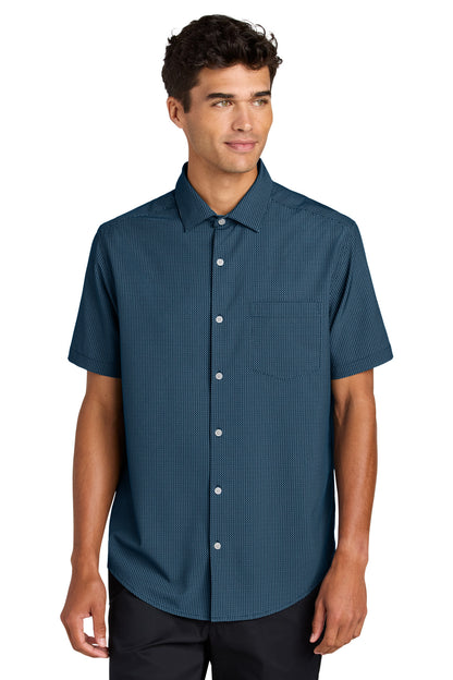 Night Navy Dash Print