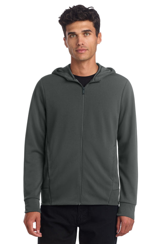 Sudadera con capucha y cierre completo de tejido doble Mercer+Mettle (MM3002)