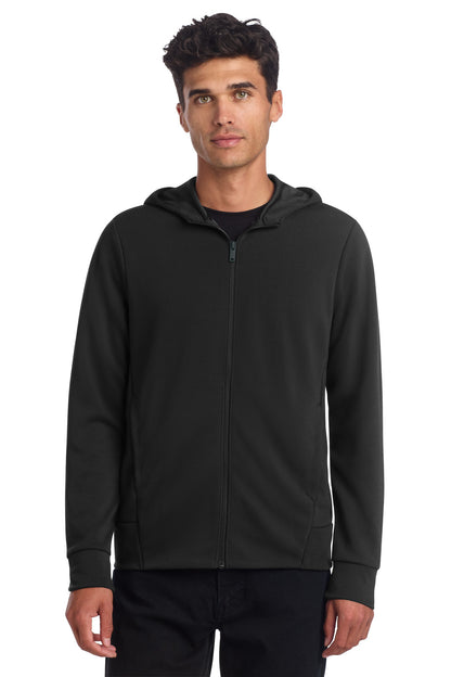 Sudadera con capucha y cierre completo de tejido doble Mercer+Mettle (MM3002)