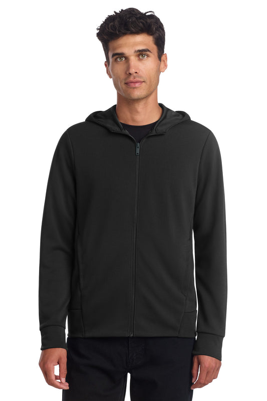 Sudadera con capucha y cierre completo de tejido doble Mercer+Mettle (MM3002)