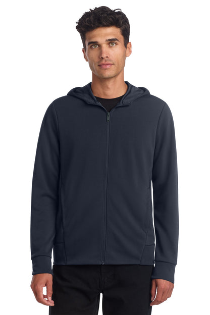 Sudadera con capucha y cierre completo de tejido doble Mercer+Mettle (MM3002)